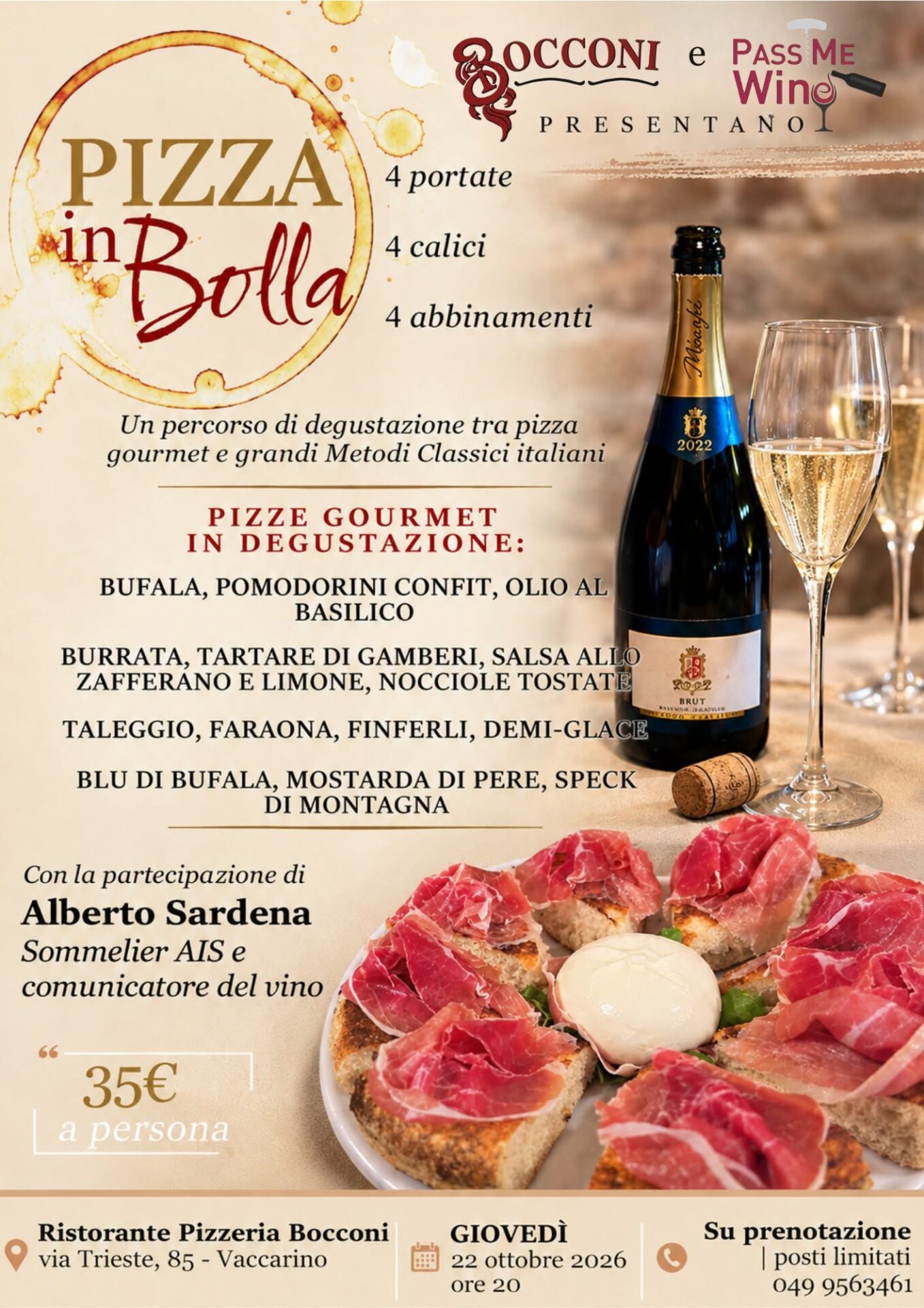 Ristorante Pizzeria Bocconi - PIZZA IN BOLLA